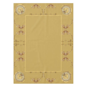 Golden Ochre Hochzeitsfeier Tischdecke