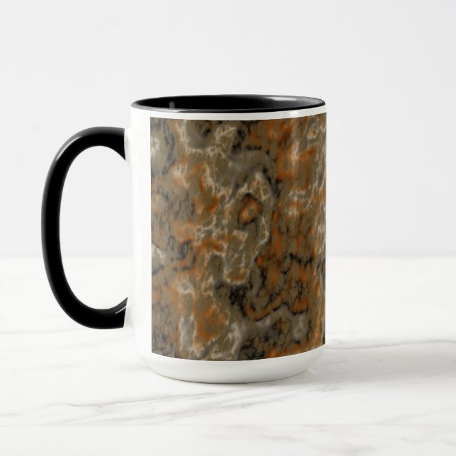 Golden Olive Marmor Tasse (Links)