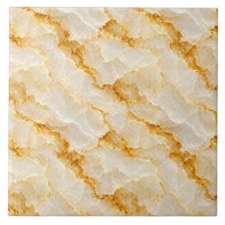 Golden Onyx Marmor Luxus-Muster Nahtlos Fliese