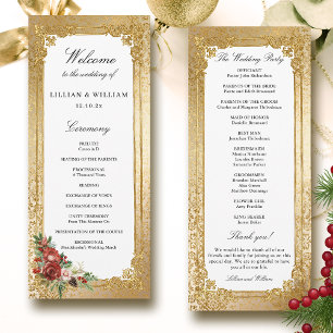 Golden Opulence Weihnachten Blumenzehen Programm