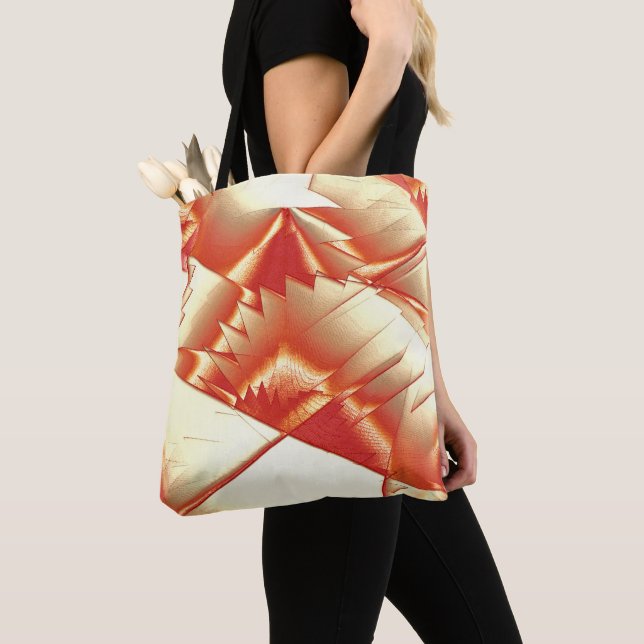 Golden orange bis beige, extrem, grob digitalisier tasche (Von Nahem)