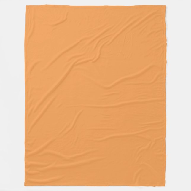 Golden Orange Fleecedecke (Vorderseite)