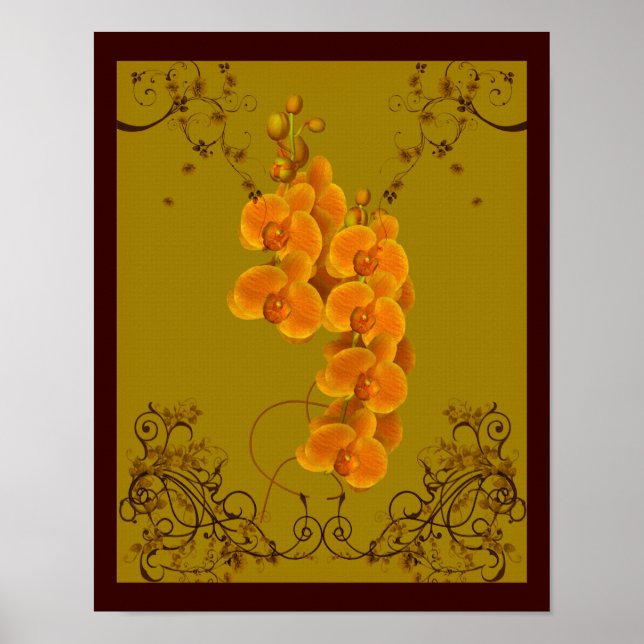 Golden Orchio Gestern und Heute Poster (Vorne)