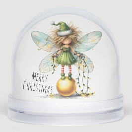 Golden Ornament Fairy  Schneekugeln