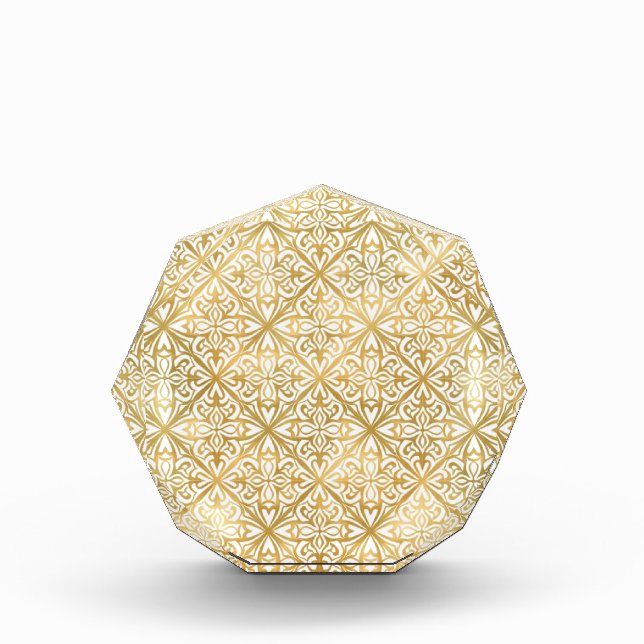 Golden Ornate Fotoblock (Vorderseite)