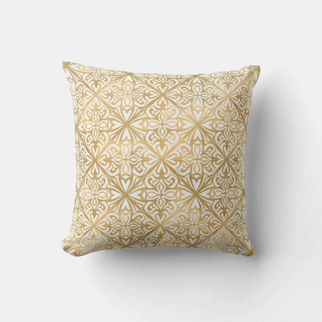 Golden Ornate Kissen (Vorderseite)
