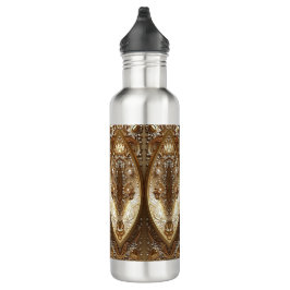 Golden Ornate Water Bottle Edelstahlflasche