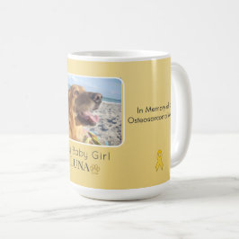 Golden Osteosarcoma Side-by-Side Tribute Kaffeetasse