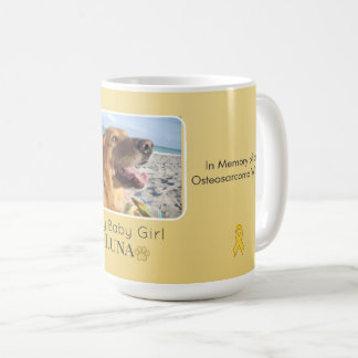 Golden Osteosarcoma Side-by-Side Tribute Kaffeetasse
