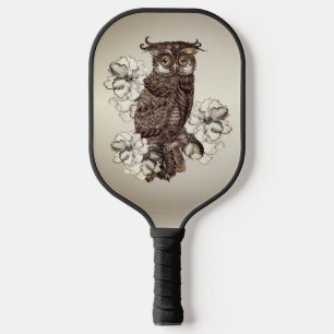Golden Owl Creme Blume Pickleball Schläger