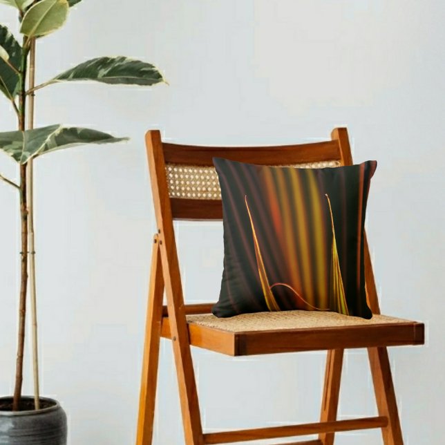 Golden Palm Fronds Kissen (Von Creator hochgeladen)