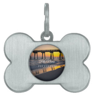 Golden Panama City Beach Sunset Reflection Pen Tag Tiermarke