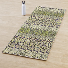 Golden Panes Yogamatte