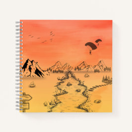 Golden Path Notebook Notizbuch