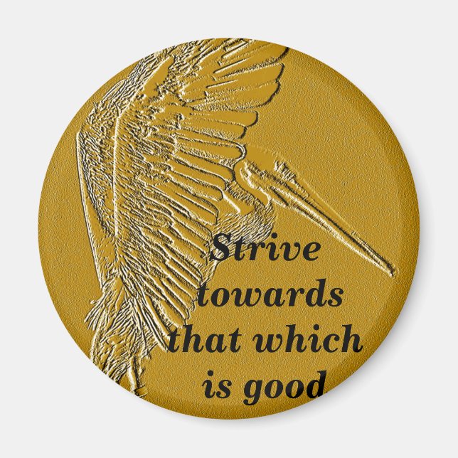 Golden Pelicans_ Magnet (Vorne)