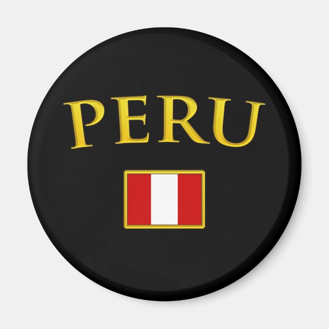 Golden Peru Magnet (Vorne)