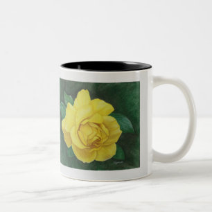 Golden Petals Tasse
