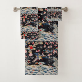 Golden Pheasant & Quing Dynastie / imperiale China Badhandtuch Set