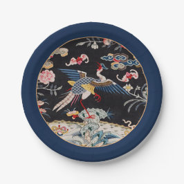 Golden Pheasant & Quing Dynastie /imperiale China  Pappteller