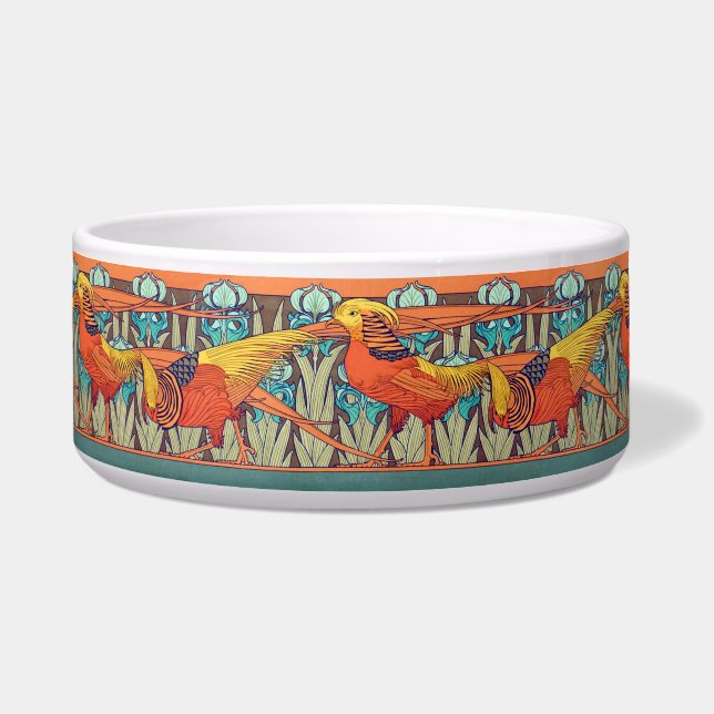 Golden Pheasant Retro Napf (Vorderseite)