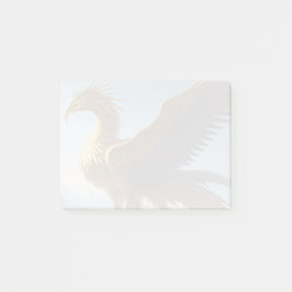 Golden Phoenix Post-it Klebezettel