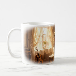 Golden Piano Room Romance Forever Mug Kaffeetasse