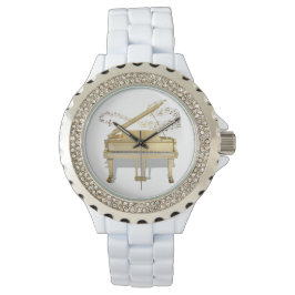 Golden Piano Watch Armbanduhr