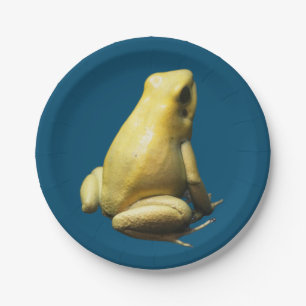 Golden Poison Frog Pappteller