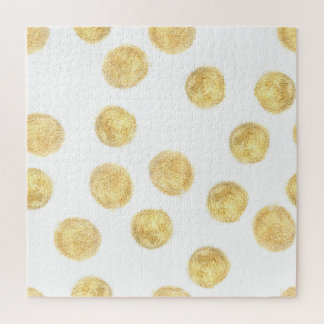 Golden Polka Dot Hand gezogen