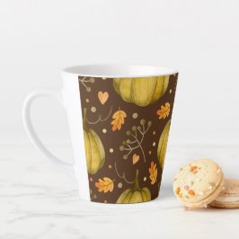 Golden Pumpkins Latte Tasse