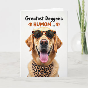 Golden Pup Modekarte Karte