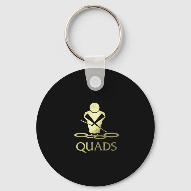 Golden Quads Schlüsselanhänger (Vorderseite)