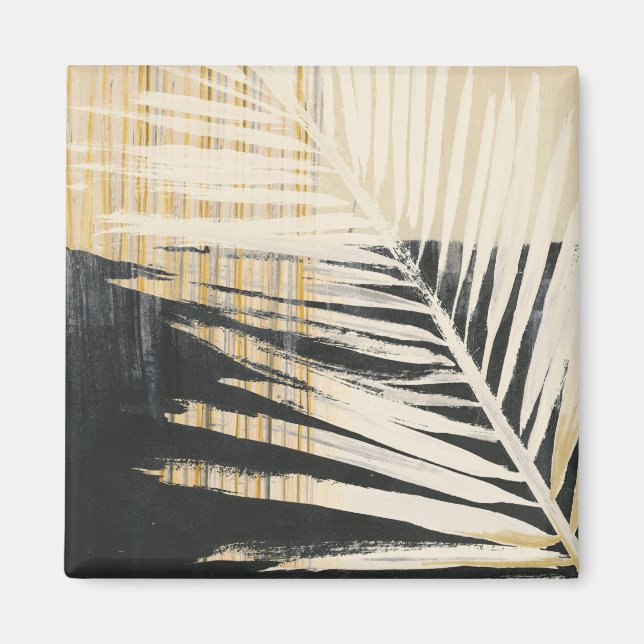 Golden Raffia - Palm Fronds Magnet (Vorne)
