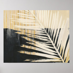 Golden Raffia - Palm Fronds Poster