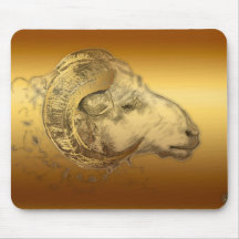 Golden Ram oder Aries Chinesischer Western Zodiac