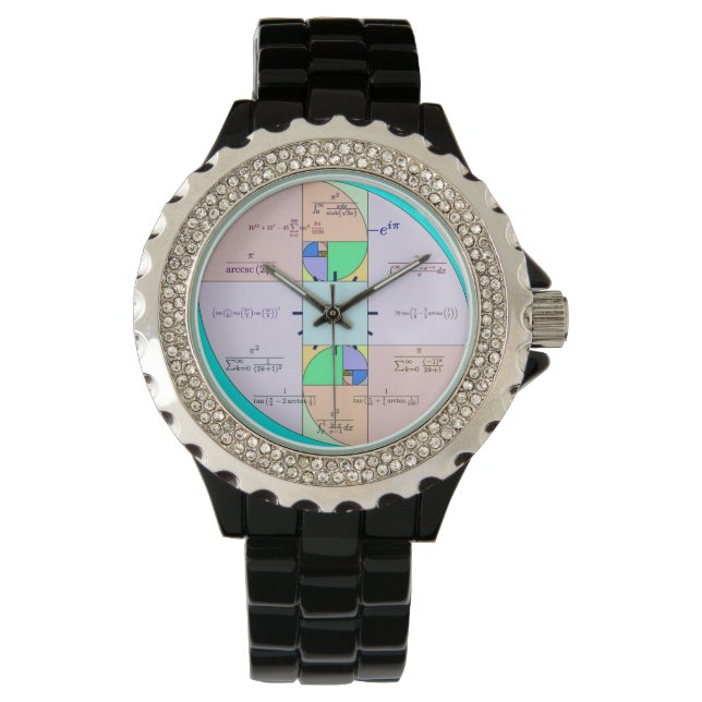 Golden Ratio Math Watch Armbanduhr (Vorderseite)