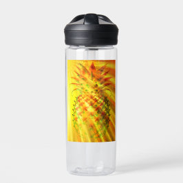 Golden Rays Passing Through A Large Pineapple Trinkflasche