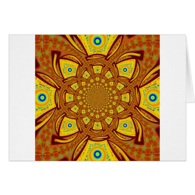 Golden Red Africain couleurs asiatiques (Devant horizontal)