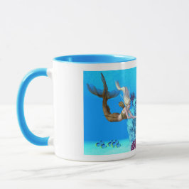 Golden Reef Mermaid Tasse