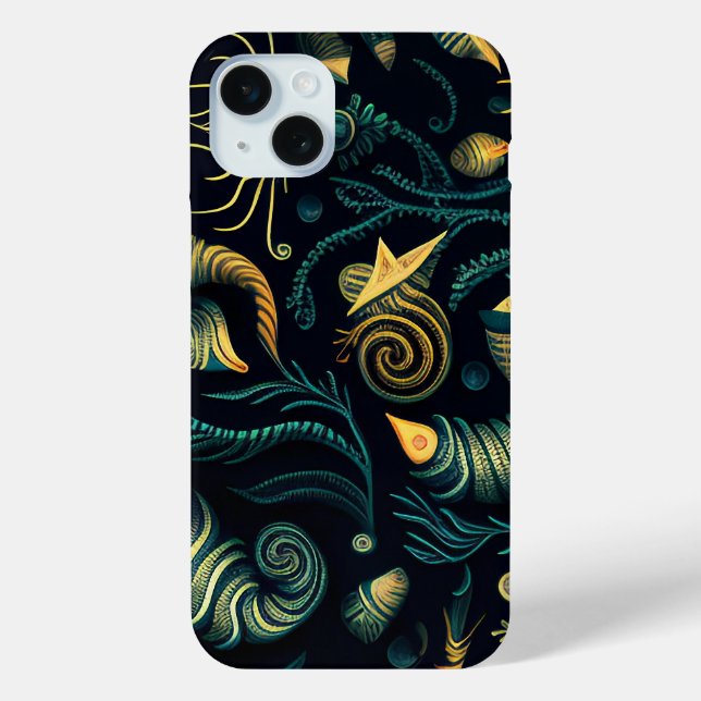 Golden Reefs Case-Mate iPhone Hülle (Rückseite)