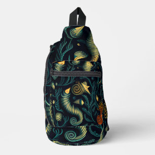 Golden Reefs Crossbody Bag