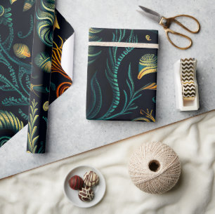 Golden Reefs Geschenkpapier