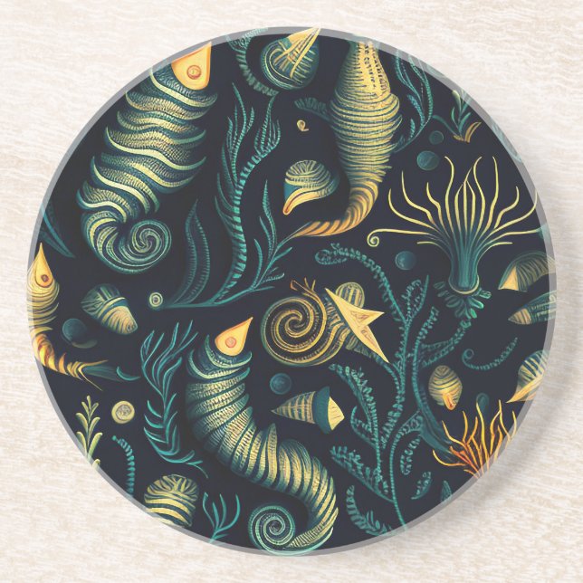 Golden Reefs Getränkeuntersetzer (Vorne)