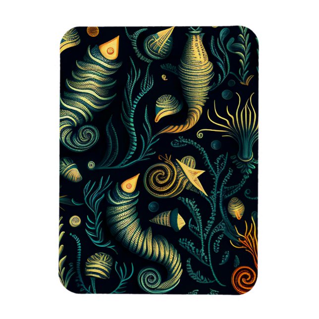 Golden Reefs Magnet (Vertikal)