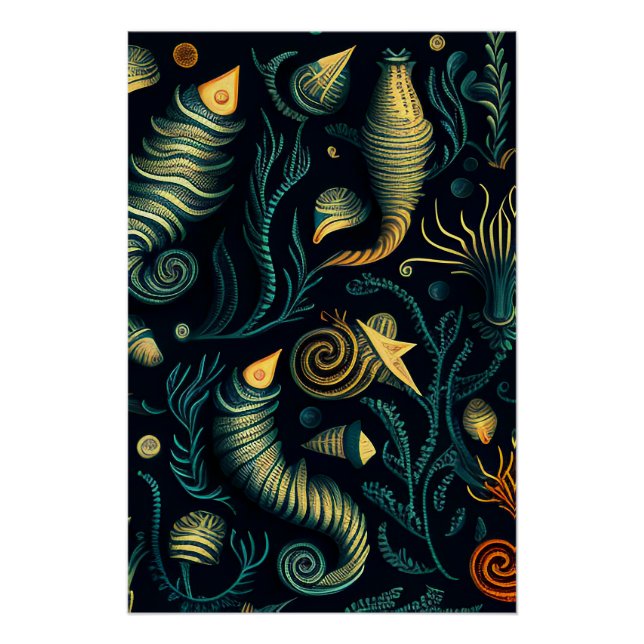 Golden Reefs Poster (Vorderseite)