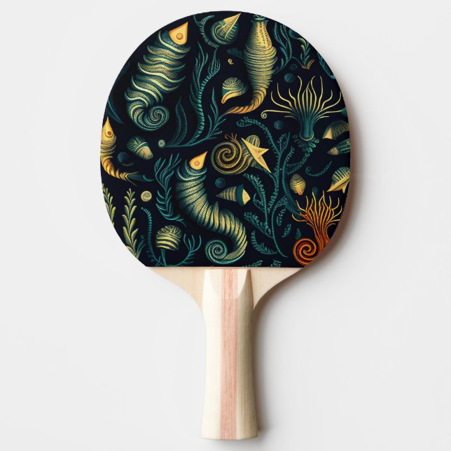 Golden Reefs Tischtennis Schläger (Vorderseite)