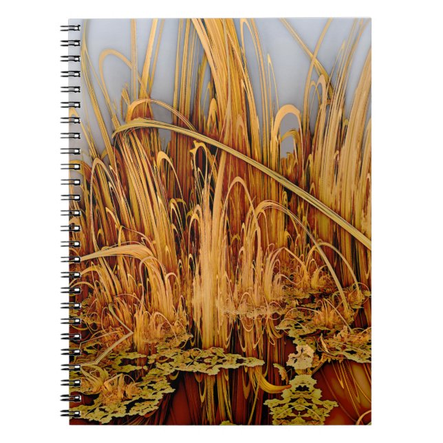 Golden Reflections Notebook Notizblock (Vorderseite)