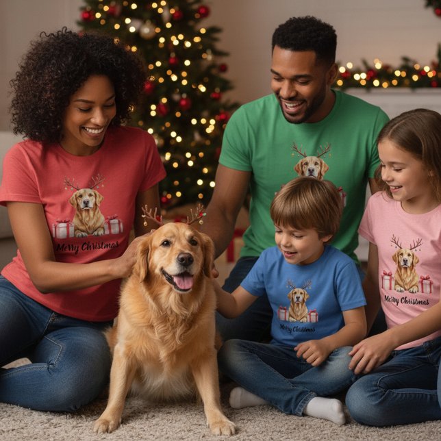 Golden Reindeer T-Shirt (Von Creator hochgeladen)