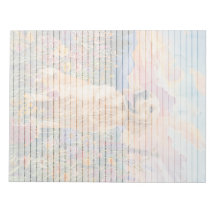 Golden Retriever - 11" x 8,5" Linierter Notepad