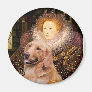 Golden Retriever #1 - Königin Elisabeth I. Magnet